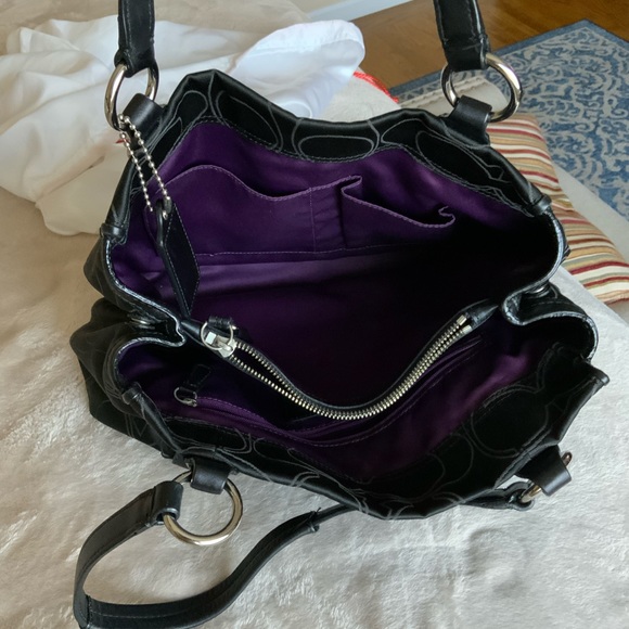 Coach Purse Handbag Tote Designer Bag #F1073-15402 - Picture 6 of 14